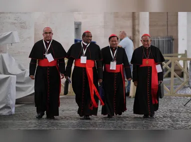 Papa Francisco com o cardeal Ranjith, em 20 de junho de 2019