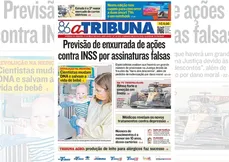 Imagem ilustrativa da imagem Confira os destaques do jornal A Tribuna deste sábado (17)