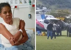 Marinalva da Silva Guedes foi transferida pelo Notaer e está internada no Hospital Estadual Jayme Santos Neves