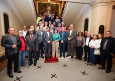 A vice-governadora Priscila Krause recebeu o ministro Wellington Dias e outras autoridades