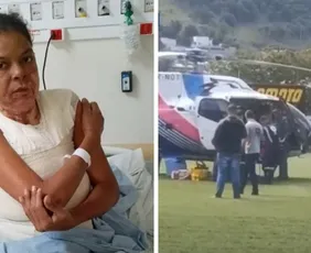 Imagem ilustrativa da imagem Mulher é internada na Serra após ter 15% do corpo queimado pelo companheiro