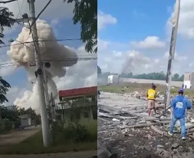 Imagem ilustrativa da imagem Crea-ES recomenda interdição de fábrica após explosão em São Mateus