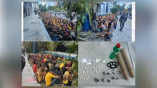 Imagem ilustrativa da imagem Polícia prende 166 torcedores do Sport por tumulto na Agamenon