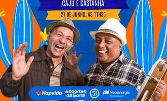Imagem ilustrativa da imagem Caju e Castanha animam a manhã deste sábado junino na TV Tribuna