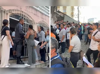 Imagem ilustrativa da imagem Servidores da saúde protestam em Vitória contra taxa sindical obrigatória