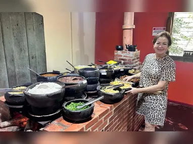 O Monumento ao Imigrante Pomerano fica no centro da cidade.