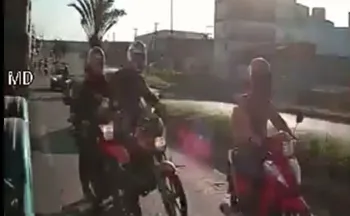 Imagem ilustrativa da imagem Vídeo mostra acidente com morte envolvendo três motos e carreta na BR-101 no ES