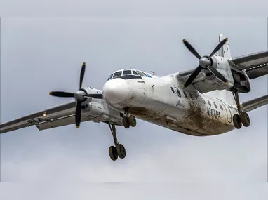 Aeronave voava de Blagoveschensk a Tinda, cidade remota localizada no extremo oriente da Rússia