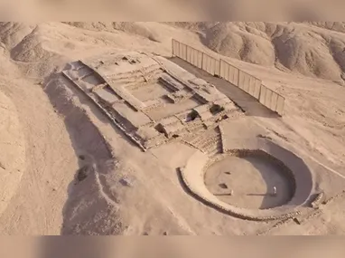 Imagem ilustrativa da imagem Cidade perdida de 3.800 anos é descoberta no Peru