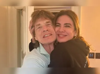 Imagem ilustrativa da imagem Luciana Gimenez homenageia Mick Jagger por aniversário de 82 anos: 'Nós te amamos!'