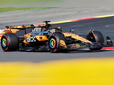 Imagem ilustrativa da imagem Piastri domina treino e garante pole para a sprint do GP da Bélgica