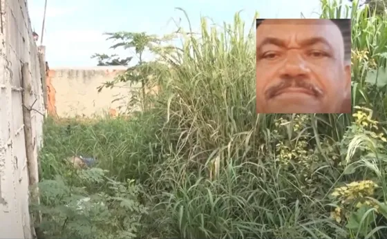 Imagem ilustrativa da imagem Homem encontrado morto em terreno baldio estava desaparecido há três dias