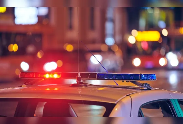 Polícia Militar efetuou a prisão do motociclista após ele perder o controle da motocicleta e cair