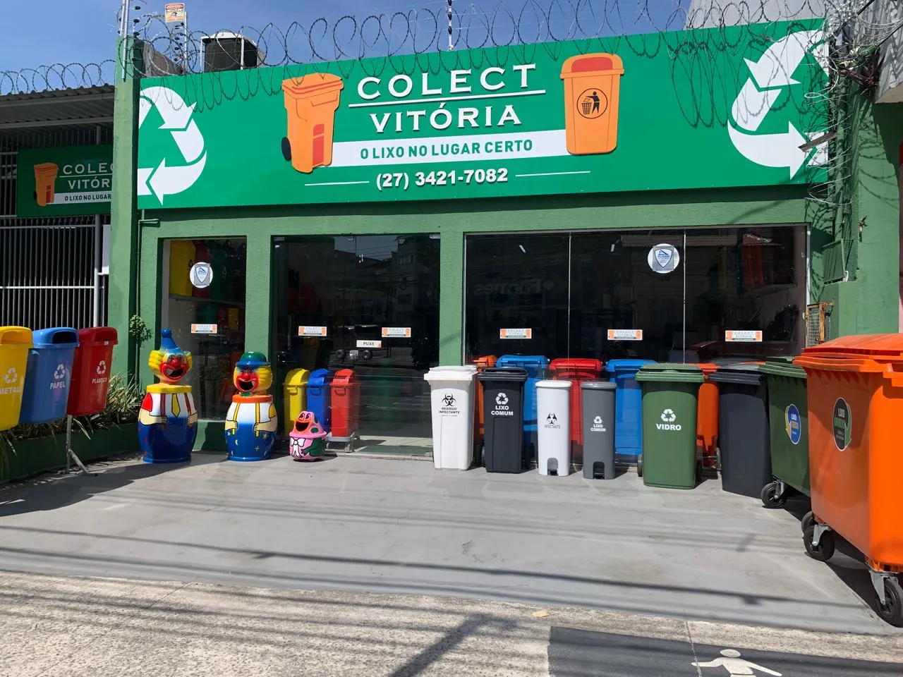 Conect Vitória oferece soluções para o destino correto do lixo, de forma prática, racional e  responsável