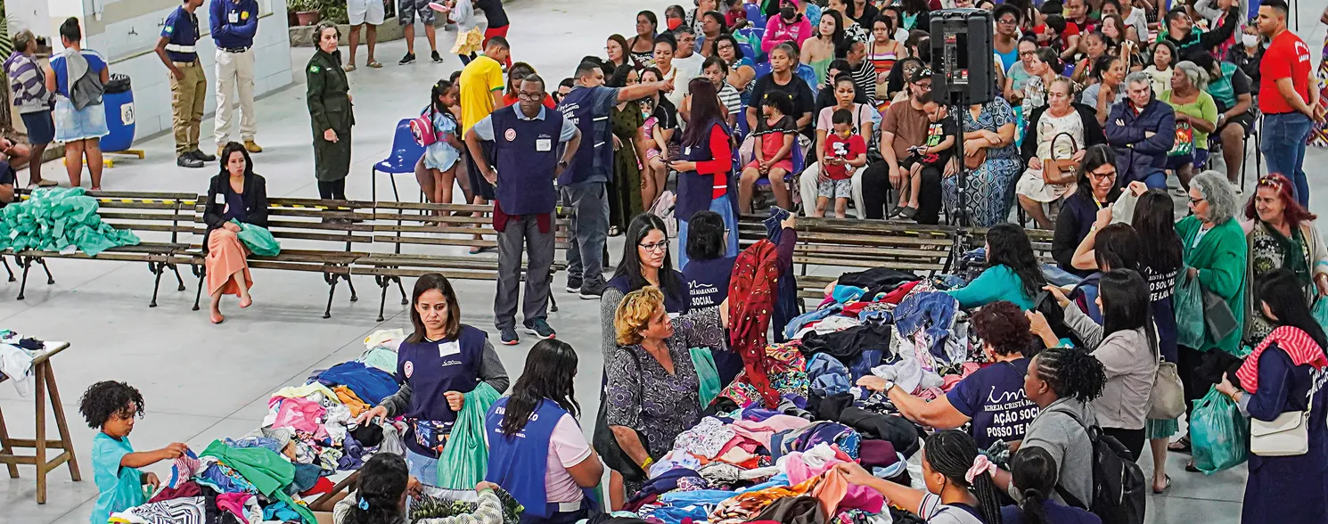 Imagem ilustrativa da imagem Mais de 14 mil pessoas são atendidas em grande Ação Social promovida pela Maranata