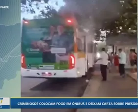Imagem ilustrativa da imagem Criminosos deixam carta a Raquel Lyra e prometem banho de sangue em presídio