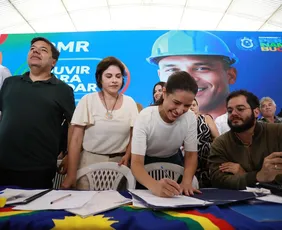 Imagem ilustrativa da imagem Raquel Lyra anuncia R$ 1 bilhão em investimentos na Região Metropolitana