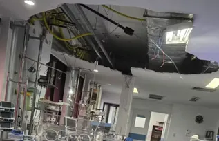 Imagem ilustrativa da imagem Parte do teto desaba em UTI pediátrica do Barão de Lucena; ninguém se feriu