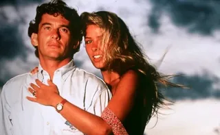 Imagem ilustrativa da imagem Ayrton Senna: Como Adriane Galisteu recebeu a notícia da morte do piloto?