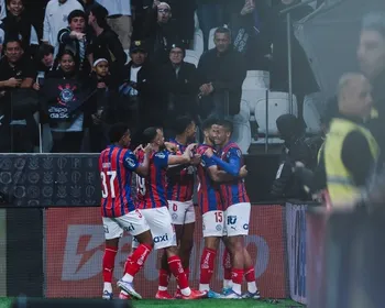 Imagem ilustrativa da imagem Bahia vence o Corinthians na Neo Química Arena
