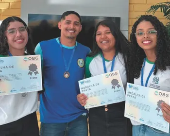 Imagem ilustrativa da imagem Feras da Geografia conquistam 7 medalhas em competição nacional