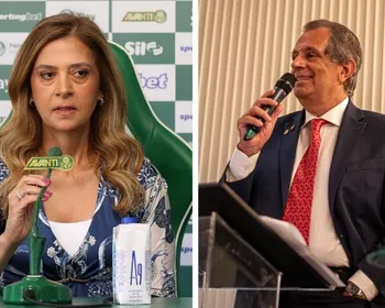 Imagem ilustrativa da imagem Presidente do Flamengo, Bap critica Leila Pereira e ataca: 'Libra é palmeirense'