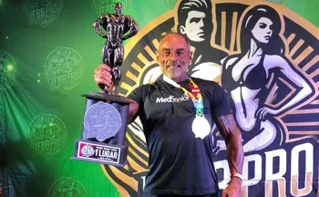 Imagem ilustrativa da imagem Capixaba é campeão Sul-Americano de Fisiculturismo