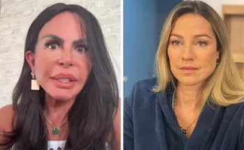 Imagem ilustrativa da imagem Gretchen rebate Luana Piovani após atriz falar que homens não se apaixonam