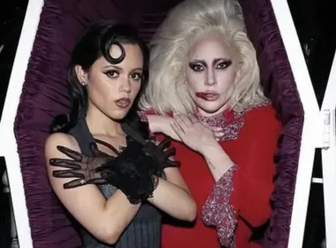 Imagem ilustrativa da imagem Lady Gaga estreia em 'Wandinha' e lança música inédita para a série