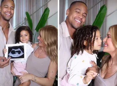 Imagem ilustrativa da imagem Léo Santana e Lore Improta anunciam gravidez do segundo filho: 'Agora somos 4'