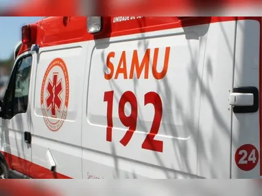 O condutor do outro veículo envolvido também foi levado para a unidade de saúde