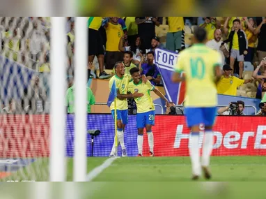 Imagem ilustrativa da imagem Brasil é dominante e vence Chile em noite do 1º gol de Estêvão