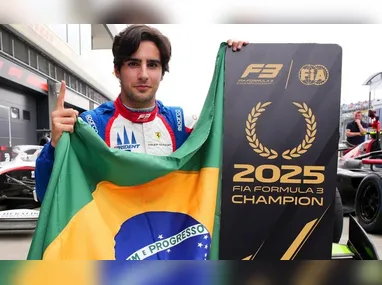 Gabriel Bortoleto surpreendeu no último circuito e terminou o GP da Hungria em sexto lugar.