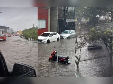 Imagem ilustrativa da imagem Chuva causa transtorno e ES pode enfrentar tempo severo nas próximas horas
