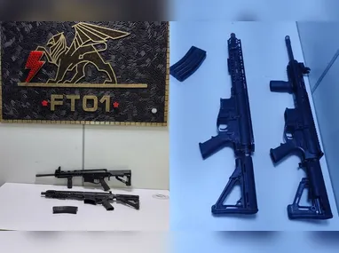 Imagem ilustrativa da imagem Dois fuzis 7.62 são apreendidos em bairro de Vitória