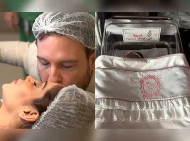 Imagem ilustrativa da imagem Filha de Maira Cardi e Thiago Nigro recebe alta da UTI