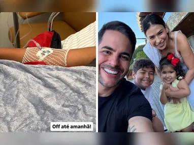 O cantor Wesley Safadão se emocionou ao falar da cirurgia em vídeo