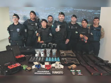 Imagem ilustrativa da imagem Gás lacrimogêneo e granadas: ações da Guarda de Cariacica contra o crime