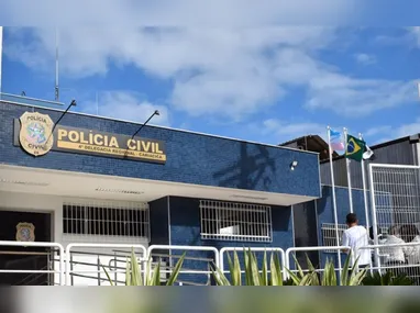 Material apreendido pela polícia