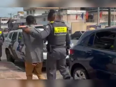 Suspeito foi identificado como Lucas Ribeiro Nicolau, de 29 anos