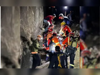 Imagem ilustrativa da imagem Homem morre ao cair de 20 metros durante escalada na Serra do Cipó
