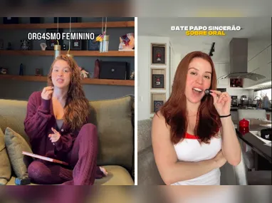 Imagem ilustrativa da imagem Influenciadora faz sucesso nas redes com dicas de sexo, sem ser explícita