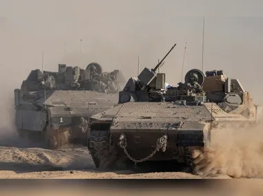 Imagem ilustrativa da imagem Israel aumenta expansão militar em Gaza, que tem 10 novas mortes por fome