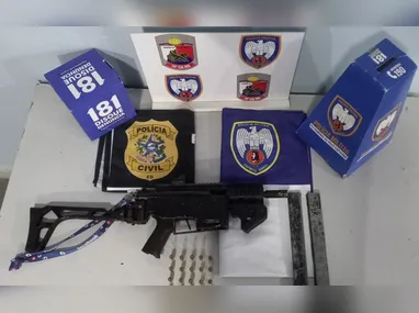 Imagem ilustrativa da imagem Jovem de 19 anos é preso com submetralhadora em Pinheiros