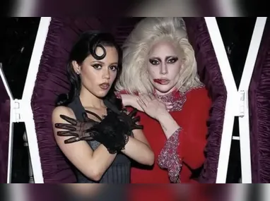 Imagem ilustrativa da imagem Lady Gaga estreia em 'Wandinha' e lança música inédita para a série