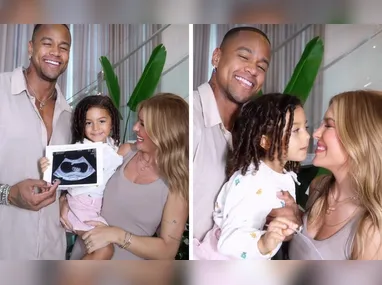 Imagem ilustrativa da imagem Léo Santana e Lore Improta anunciam gravidez do segundo filho: 'Agora somos 4'