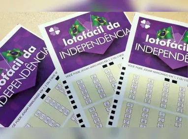 Imagem ilustrativa da imagem Lotofácil da Independência sorteia prêmio recorde de R$ 220 milhões