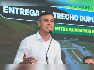 Trecho duplicado inaugurado  na BR-101, do km 347 ao km 354, entre Guarapari e Anchieta: reforço no quadro
