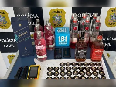 Imagem ilustrativa da imagem Polícia vai rastrear venda de gin, vodca e uísque