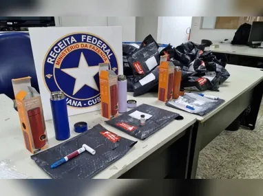 Durante a ação, foram encontradas malas de dinheiro